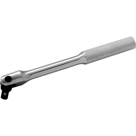 DYNAMIC Tools 1/4" Drive Flex Handle, Chrome Finish, 6" Long D001800